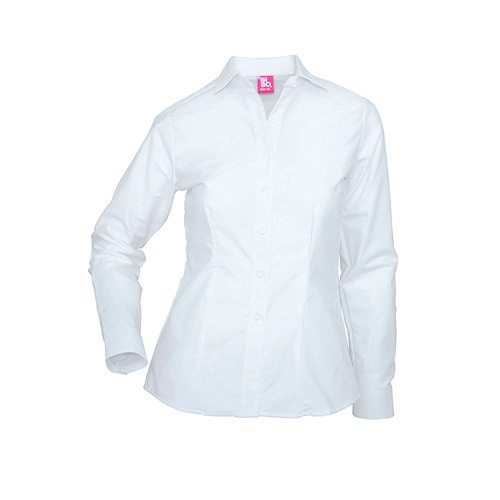 CAMISA BBO PREMIUM DAMA MANGA LARGA - Artículos Promocionales MAS RECIO